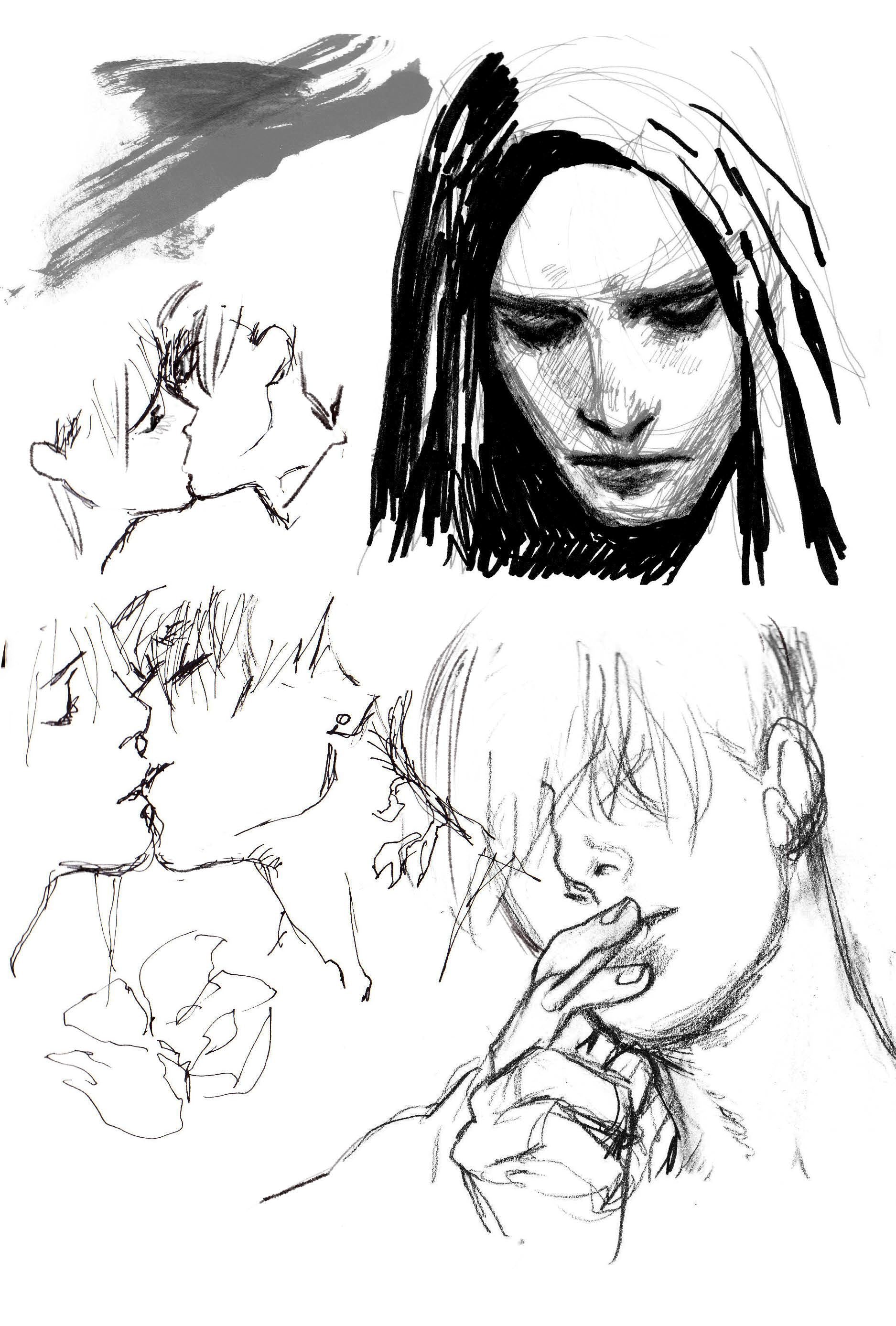 HamletMachine Charity Sketchbook