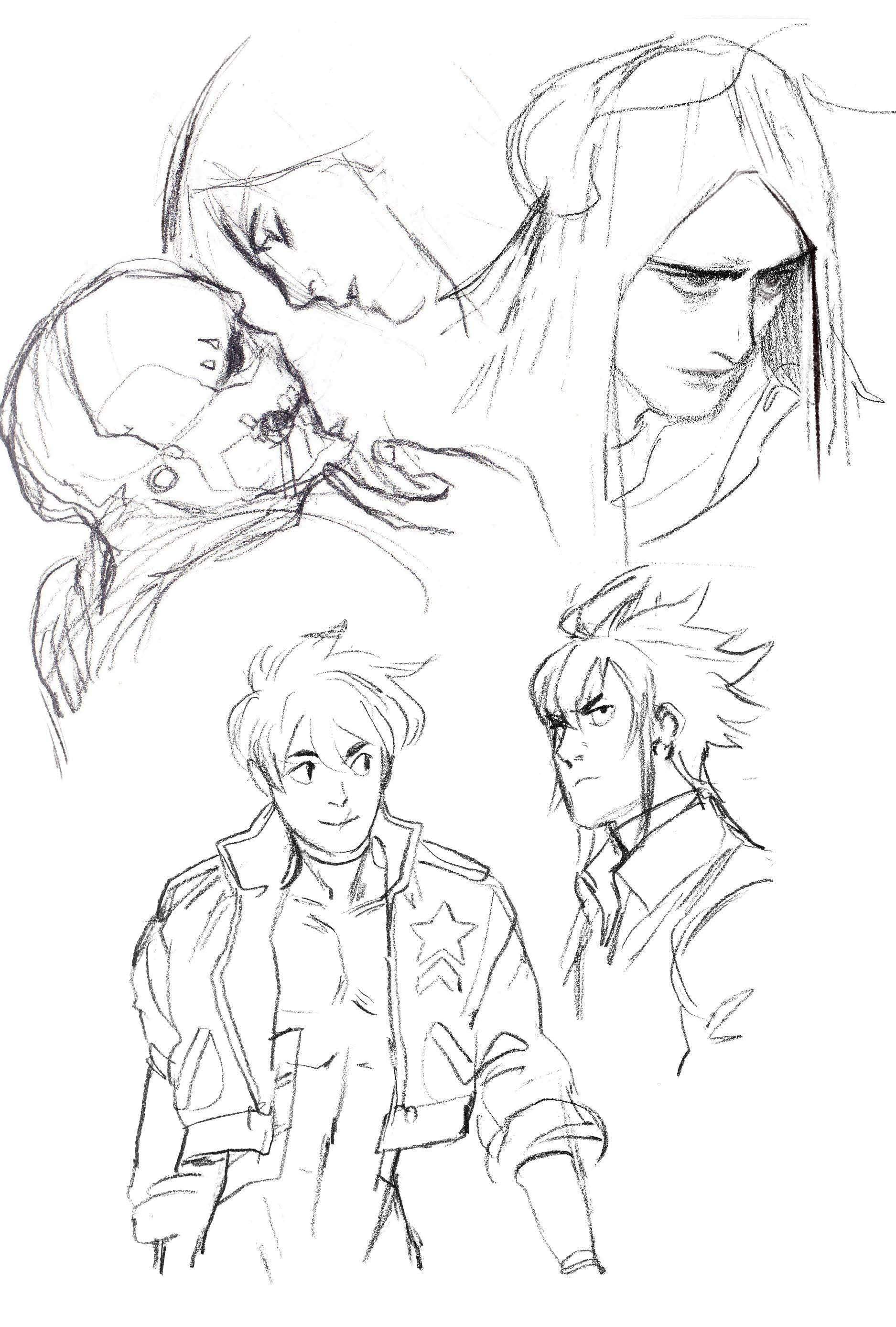 HamletMachine Charity Sketchbook